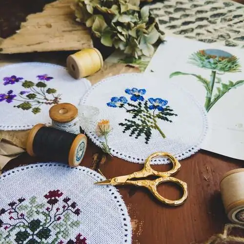 cross stitch and embroidery